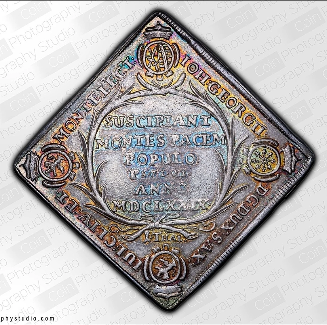 1679 Klippe Thaler - Peace of Nijmegen commemorative reverse