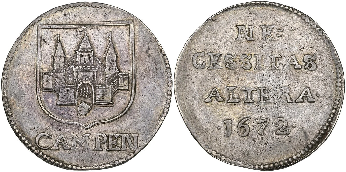 1672 Netherlands - City of Campen