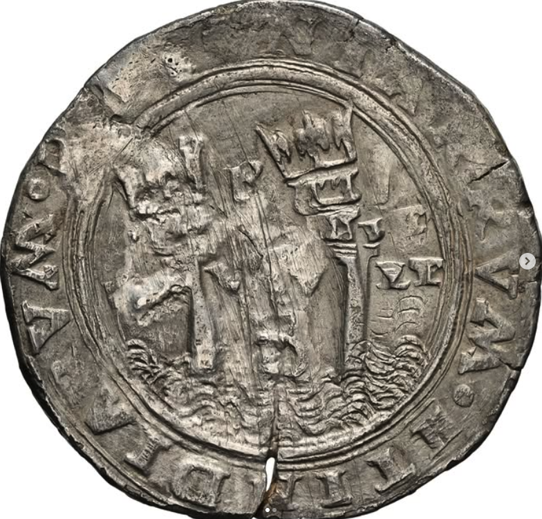 1569 8 Reales (Felipe II) - obverse