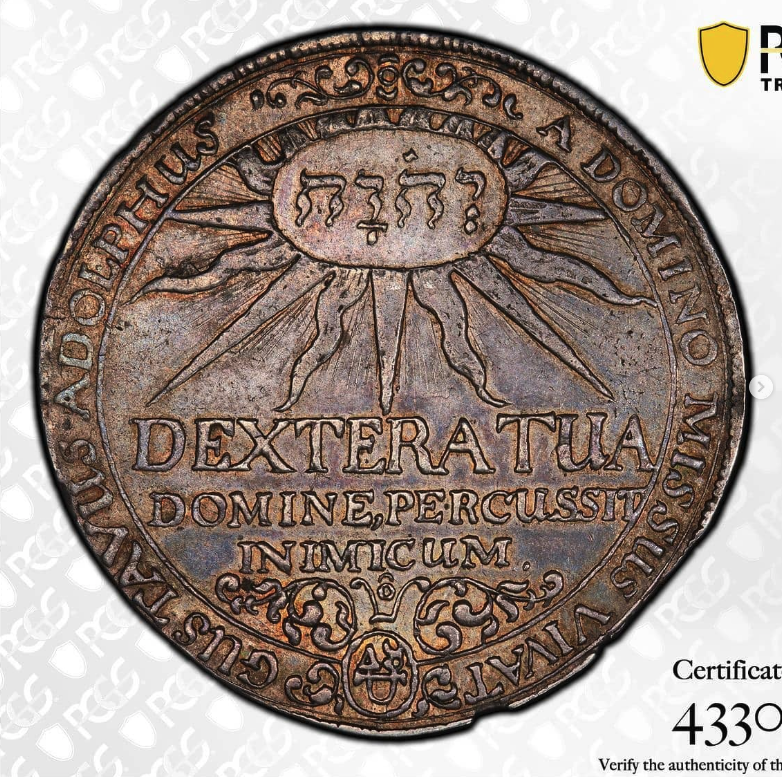 1632 Taler - Purim of the Evangelicals (Dav-4546) - obverse