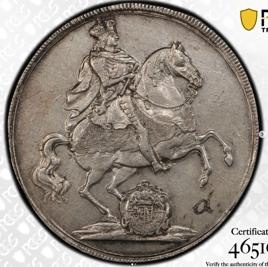 1711 Imperial Vicariat Thaler - obverse