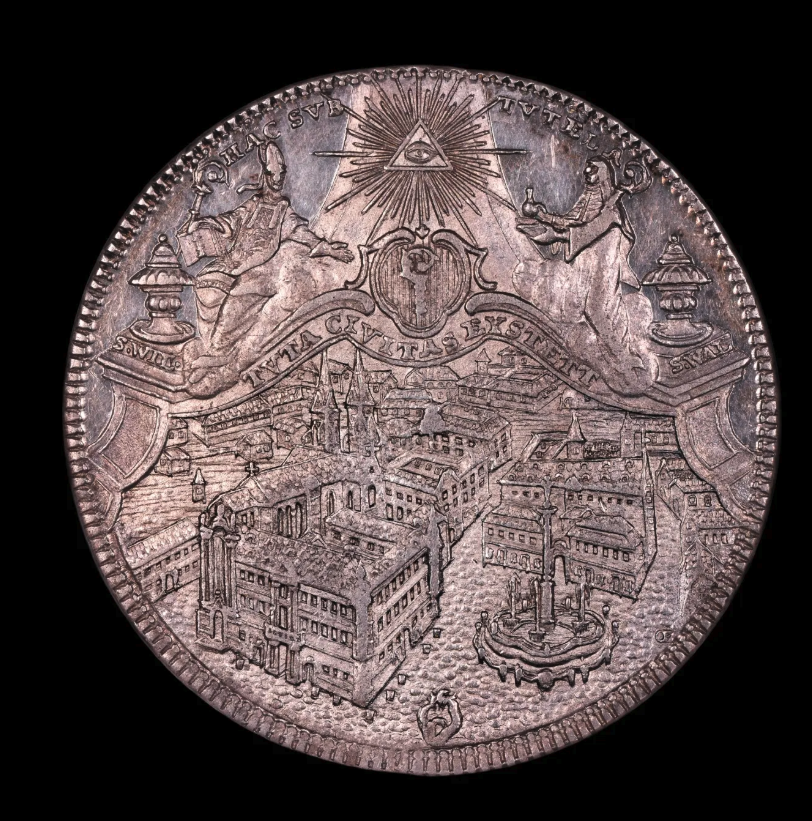 1781 Sede Vacante City-View Thaler - obverse