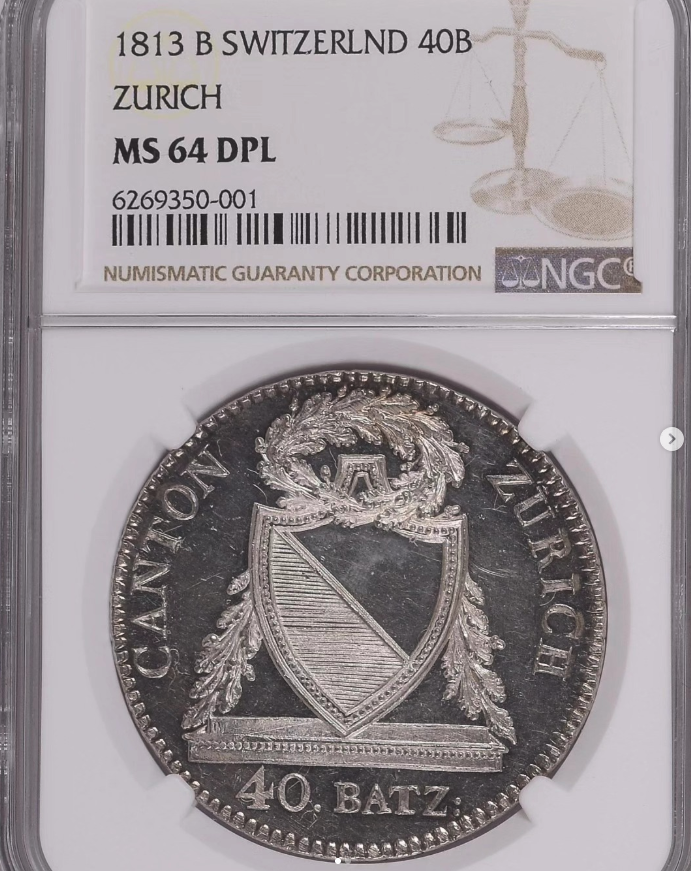 1813 40 Batzen - obverse