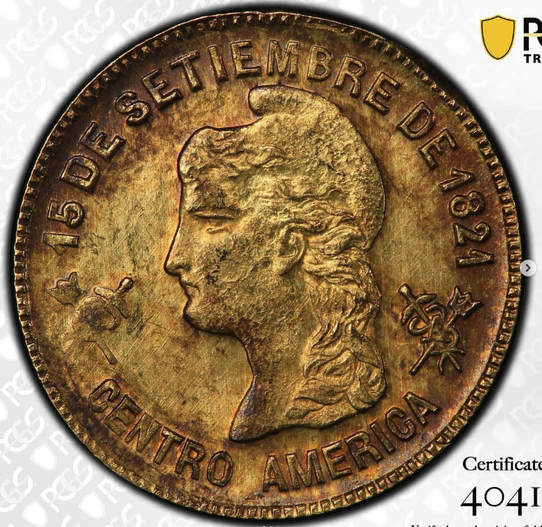 1889 1 Peso (Gold) - obverse